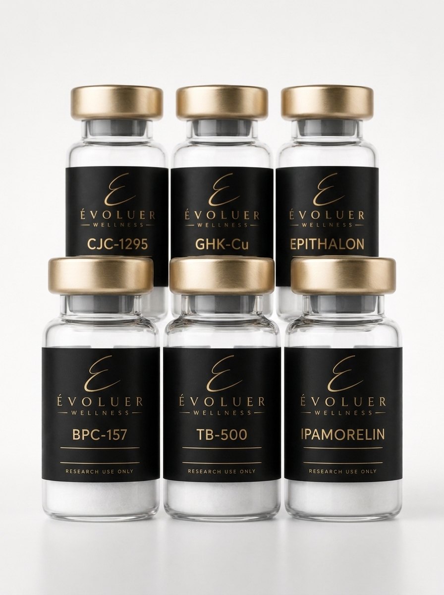 “The Foundation” Six-Vial Set — research peptide vial