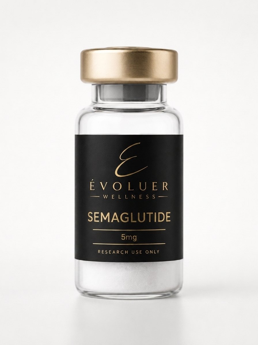 GLP-1 (Semaglutide) — research peptide vial