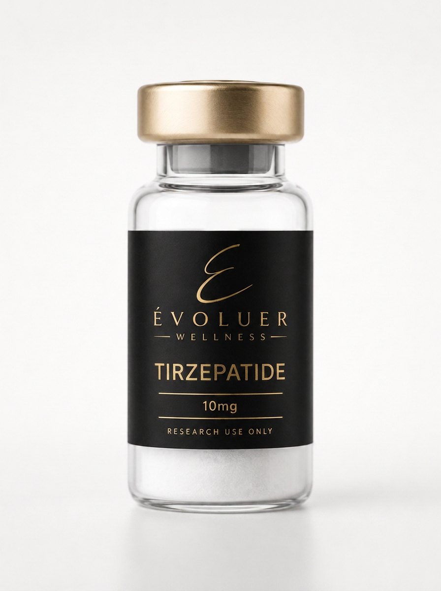 Tirzepatide — research peptide vial
